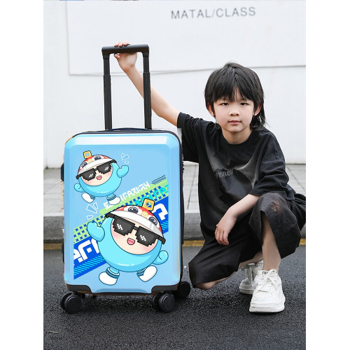 蛋仔派對兒童行李箱20寸登機箱卡通拉杆箱男萬曏輪18學生旅行皮箱