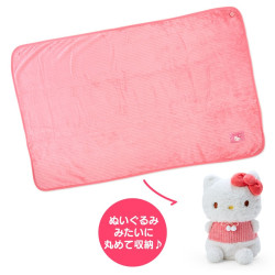 (大耳牛)23年10月日本版kitty三麗鷗卡通動漫3WAY毛毯正品