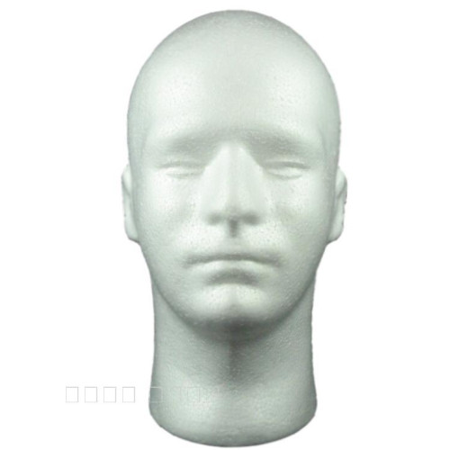 包郵男頭模 展示泡沫模特頭 男泡沫模特頭 展示模特頭QCT015