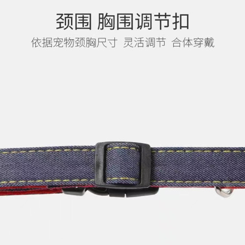大型泰迪金毛胸背狗狗牽引繩