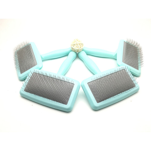 台灣MDM1氣墊針梳泰迪寵物狗美容蓬松開結拉毛刷子Metaldream美咕