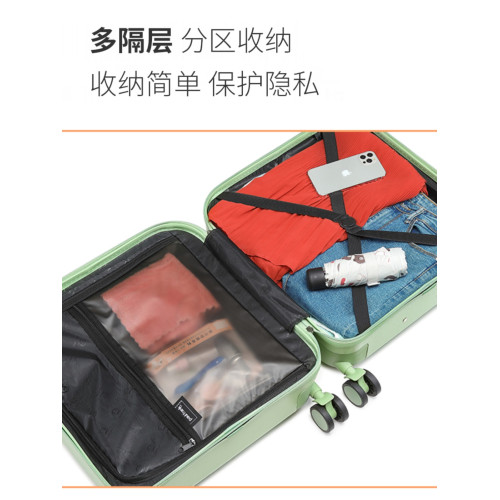 大嘴猴小行李箱女20寸登機旅行箱兒童輕便拉杆箱密碼箱加厚大容量