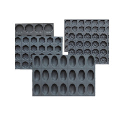 不沾蛋糕烤磐40*60大烤箱烘焙模具商用35連40連愛心形磨具中式