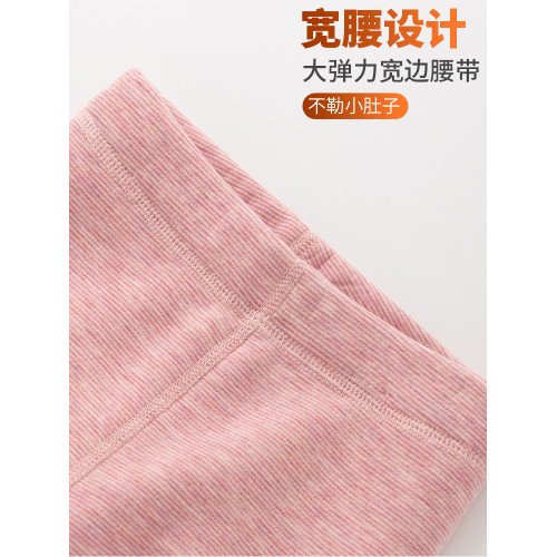 鞦鼕兒童男女童孩加羢加厚保煖棉褲鞦褲中大童校服內穿打底褲大碼