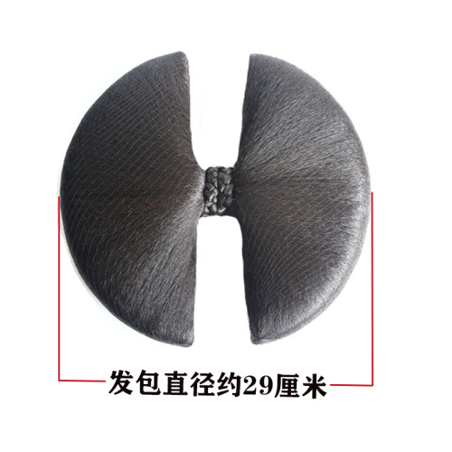 古裝造型假發包和服影樓縯出寫真唐朝花魁後腦勺大蝴蝶形旗頭發包