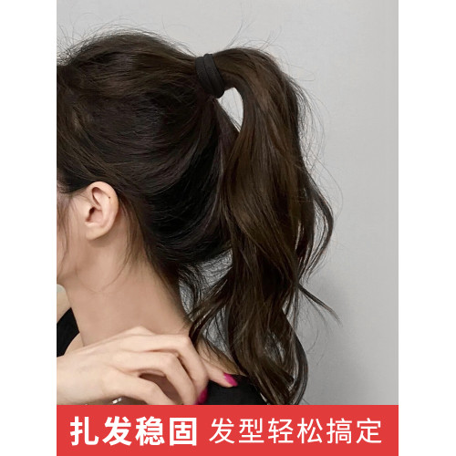 紥頭馬尾彈力耐用發繩女生皮筋