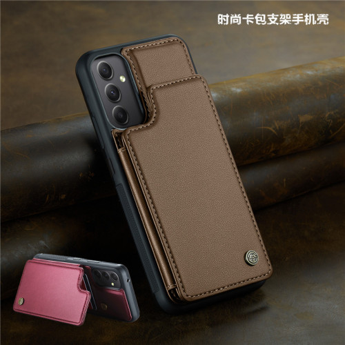 samsunga34 case適用三星A54 5G手機殼A244g插卡包A51 4G皮套可放卡手機殼galaxy A30S A50S A50 phone cover