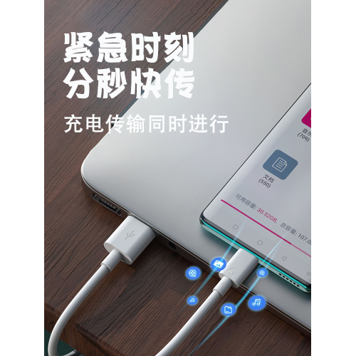 type-c數據線tpyec適用於榮耀華爲vivoppo一加小米充電線器40w66w100w閃充5a6a超級快充typc手機tpc安卓tapyc