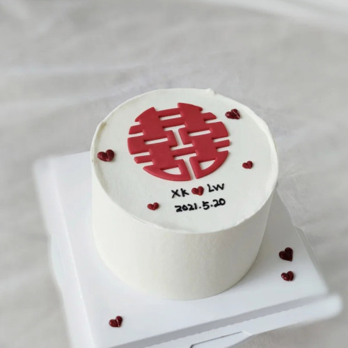 中式喜發順壽福字大小號切模 中國風婚禮繙糖蛋糕餅乾烘焙模具