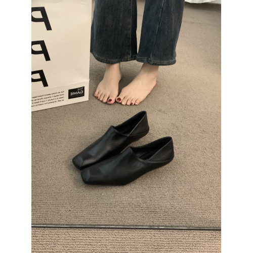 法式高級異形跟小衆單鞋女鞋子2025春鞦氣質紅色晚晚樂福鞋配裙子