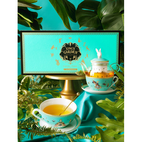 佈蘭兔blanbunny 國王子母壺禮盒英式茶具煮茶玻璃下午茶茶壺送禮