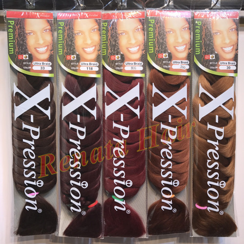 xpression braids hair expression jumbo braid twist 髒辮假發