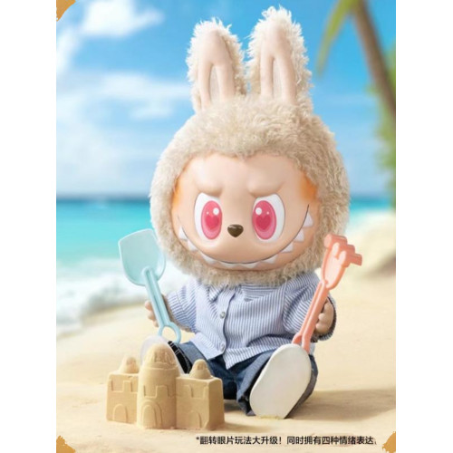 【in stock】POPMART泡泡瑪特labubu搪膠毛毧公仔Labubu夏日大娃