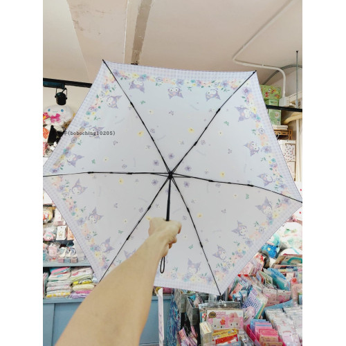大耳牛24年6月香港版kuromi三麗鷗卡通動漫三節防風縮骨雨傘正品