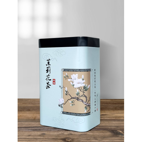 125克-250克半斤新款茉莉花茶罐子碧螺春太湖翠竹罐鉄罐茶盒包裝