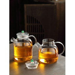 耐高溫玻璃茶壺電陶爐燒水養生煮茶器家用大容量泡水果花茶具套裝
