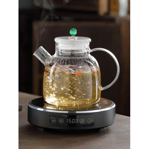 耐高溫玻璃茶壺電陶爐燒水養生煮茶器家用大容量泡水果花茶具套裝