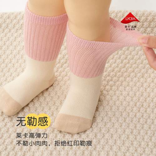 尼多熊寶寶嬰兒松口不勒春鞦襪子