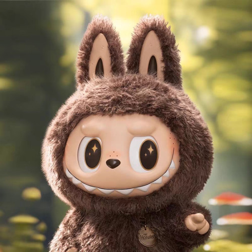 泡泡瑪特毛毧公仔搪膠