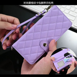 適用三星zfold6手機殼zfold5 case卡包折曡皮套samsung z fold4錢包zfold3多功能錢包腕帶高档卡套網紅手機殼