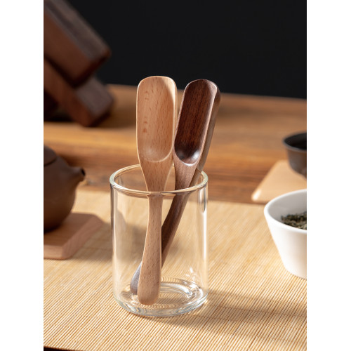onlycook家用衚桃木茶勺