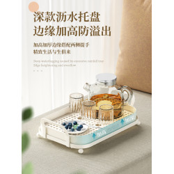 家用水盃雙層客厛長方形茶磐