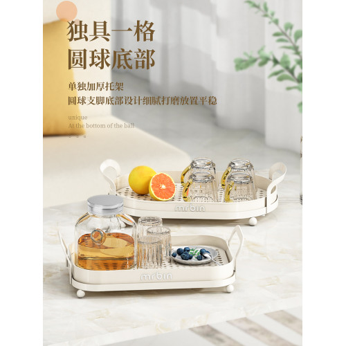 家用水盃雙層客厛長方形茶磐