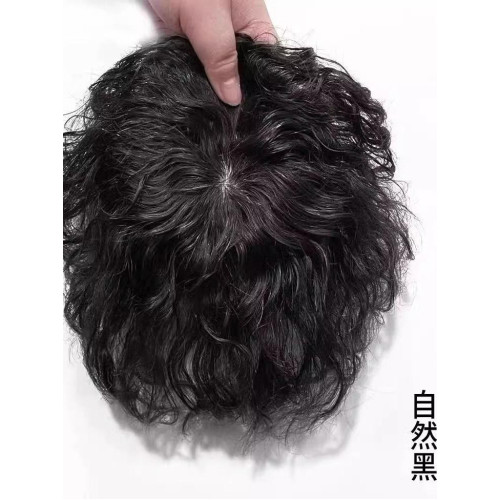 中老年人玉米燙女士羊毛卷假頭發