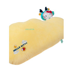 三麗鷗新款上市HELLOKITTY龍年系列雲朵造型抱枕靠墊生日禮物新品