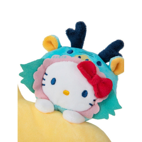 三麗鷗新款上市HELLOKITTY龍年系列雲朵造型抱枕靠墊生日禮物新品