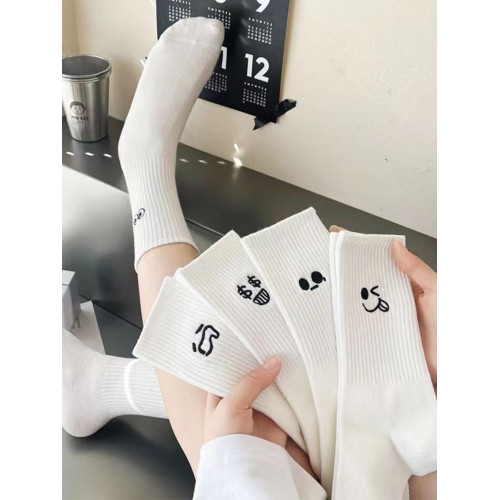 襪子女純棉搞怪ins潮運動襪子