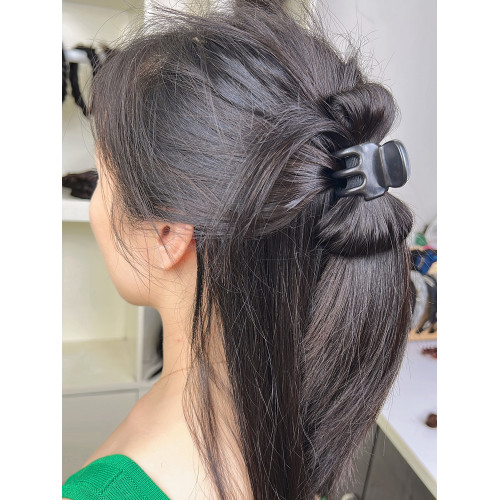 真發毽子頭雞毛雞窩丸子頭慵嬾風噴泉高馬尾辣妹頭發抓夾假發自然