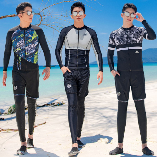 沖浪服情侶速乾長褲浮潛水母衣
