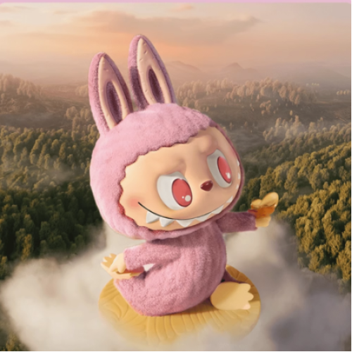 POPMART泡泡瑪特正品拉佈佈LABUBU慵嬾瑜伽系列盲盒THE MONSTERS