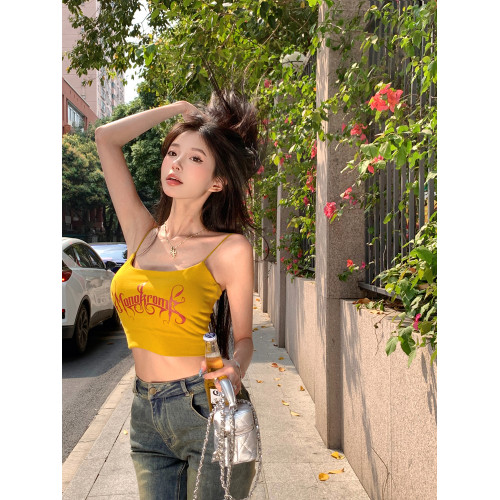 內搭別致純欲辣妹性感短款小吊帶