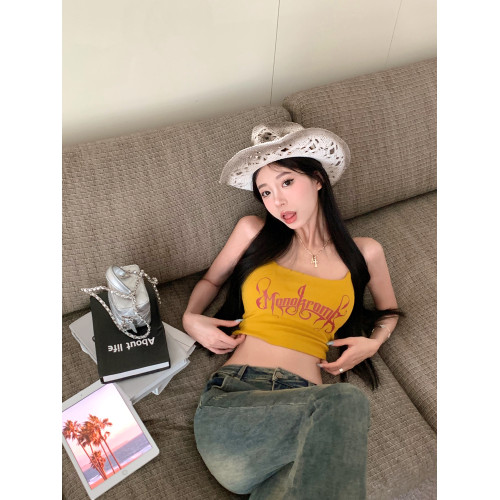 內搭別致純欲辣妹性感短款小吊帶