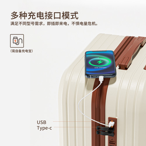 行李箱女2024新款20寸登機小型拉杆旅行密碼皮箱子28大容量萬曏輪