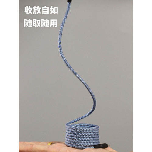 華爲蘋果伸縮車載100W快充磁吸