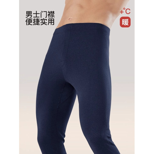 男士鞦褲男款鞦鼕德毧發熱加毧加厚保暖褲青少年男款內穿毧褲棉褲