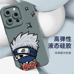 iPhone16promax卡卡西手機殼15pro日系卡通火影忍者14promax個性適用蘋果12promax手機殼鳴人13pro新款男士15