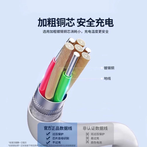 第一衛適用蘋果充電器線iphone13pro數據線usb15手機pd20w快充14車載iPad平板原正11plus品裝13充電線閃充xs