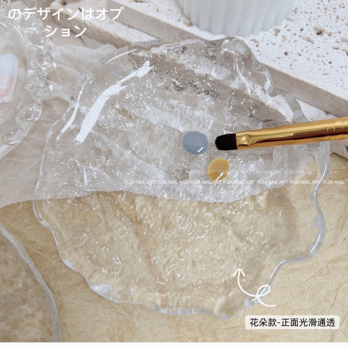 穿戴甲調色磐雲朵展示板日式美甲