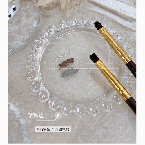 穿戴甲調色磐雲朵展示板日式美甲