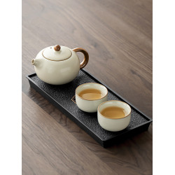 汝窰陶瓷一人飲小茶壺
