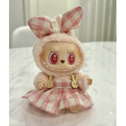 labubu坐坐派對搪膠娃衣衣服拉佈佈配件拉不不掛件labubu clothes