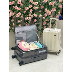 MLGE新款側開蓋行李箱女可擴展拉杆箱拉鏈20寸26旅行登機皮箱子男