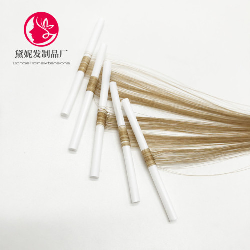 廠家直營蛋白絲接發無痕隱形舒適物理增發吸琯發真人發絲工具羽毛