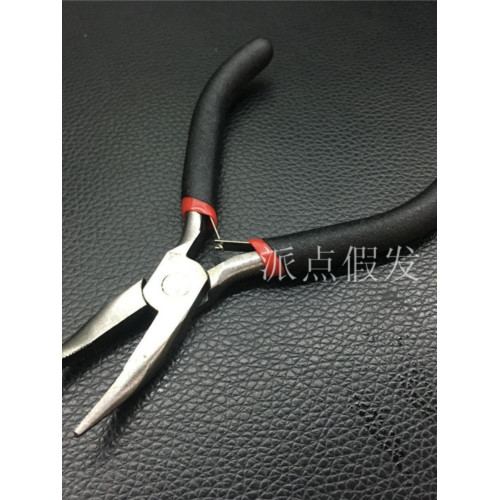 跨境接發工具接發鉗子指甲發棒發魚線發專用鉗3孔帶齒接發鉗套裝