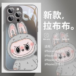 泡泡瑪特手機殼卡通高級感蘋果