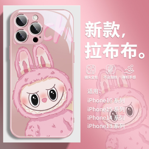 泡泡瑪特手機殼卡通高級感蘋果
